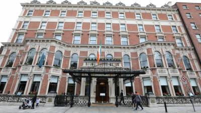 127 staff laid-off temporarily at Shelbourne Hotel - rte.ie - city Dublin