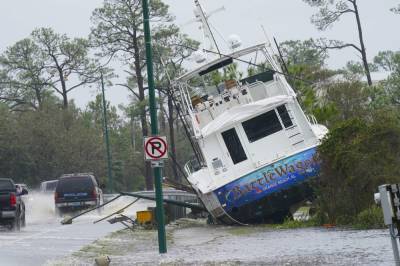 Ron Desantis - The Latest: Rivers swollen by Sally pose flooding problems - clickorlando.com - state Florida - Georgia - state Alabama - city Pensacola, state Florida