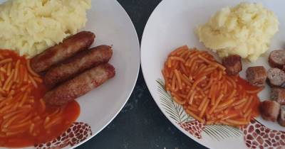 Woman mum-shamed after sharing snap of kids' 'healthy' dinner she made for £1 - dailystar.co.uk