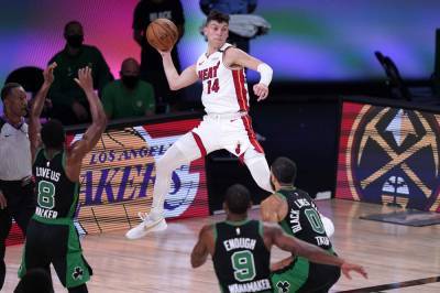 Duncan Robinson - Tyler Herro - Comeback Heat do it again, rally past Celtics for 2-0 lead - clickorlando.com - state Florida - county Lake - city Boston - county Buena Vista