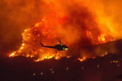 Forest Service - Cal Fire - Firefighter dies battling wildfire sparked by gender reveal - clickorlando.com - state California - county Forest - county El Dorado - county San Bernardino
