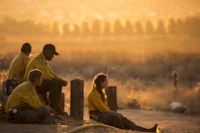 Firefighters battle exhaustion along with wildfire flames - clickorlando.com - state California - state Washington - state Oregon