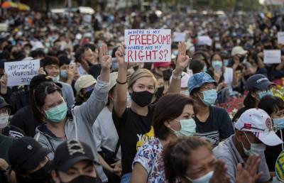 Thai protesters hold ambitious rally for democratic reforms - clickorlando.com - Thailand - city Bangkok