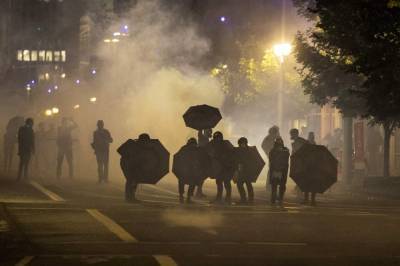 After wildfire smoke clears, protests resume in Portland - clickorlando.com - state Oregon - city Portland, state Oregon