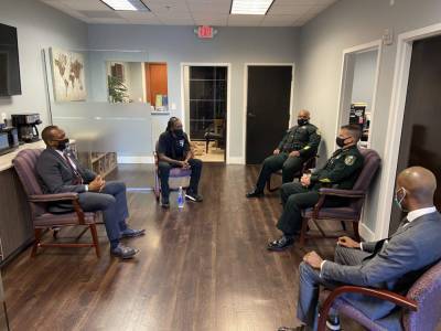 Orange County Sheriff John Mina sits down to talk about Salaythis Melvin shooting - clickorlando.com - state Florida - county Orange