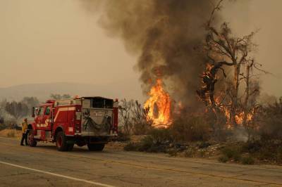 Forest Service - Desert communities told to evacuate as winds stoke flames - clickorlando.com - Los Angeles - state California - city Los Angeles - county Forest - county Los Angeles - county El Dorado - county San Bernardino
