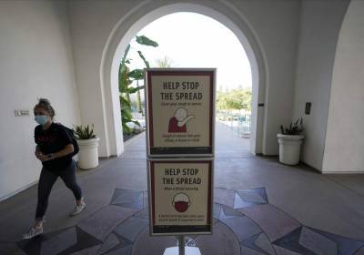 Campus outbreak brings uncertainty to San Diego's reopening - clickorlando.com - state California - county San Diego - county Davis
