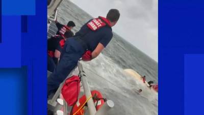 Video: U.S. Coast Guard rescues 7 boaters off Florida - clickorlando.com - state Florida - city Tampa, state Florida