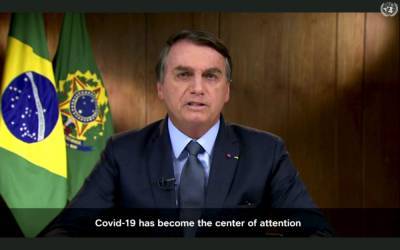 Jair Bolsonaro - Bolsonaro to world: Brazil is victim of environmental smear - clickorlando.com - Usa - city Rio De Janeiro - Brazil