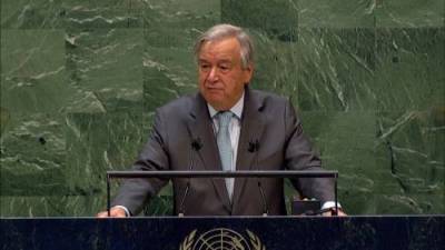 Antonio Guterres - UNGA 2020: UN Secretary-General pushes for ‘global ceasefire’ by end of 2020 amid COVID-19 pandemic - globalnews.ca