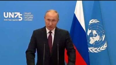Putin in UN speech says strengthen WHO, proposes conference on coronavirus vaccine - livemint.com - Russia