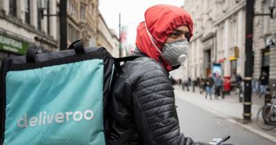 Boris Johnson - Deliveroo and Uber Eats still allowed to deliver after 10pm during coronavirus curfew - mirror.co.uk