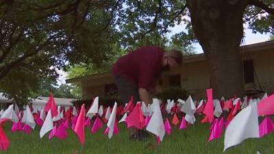 Over 15,000 flags in Austin yard for every Texan life lost to COVID-19 - fox29.com - New York - state Texas - Austin, state Texas