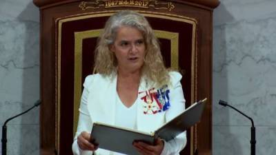 Julie Payette - Throne speech: Governor General outlines ‘4 foundations’ of Trudeau government’s approach to COVID-19 pandemic - globalnews.ca