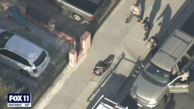 Suspect in custody after leading officers on pursuit from Riverside to Norwalk - fox29.com - county Riverside