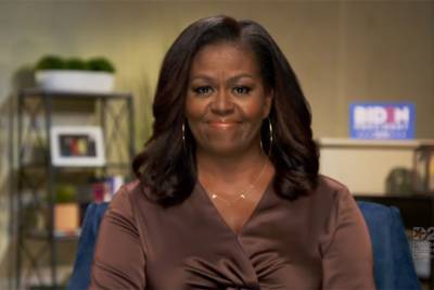 Barack Obama - Michelle Obama - Conan Obrien - Michelle Obama talks coronavirus, voting on Conan O’Brien - nypost.com