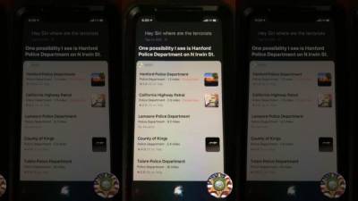 Apple apologizes for Siri glitch that ID's police departments as 'terrorists' - fox29.com - state California - county Kings