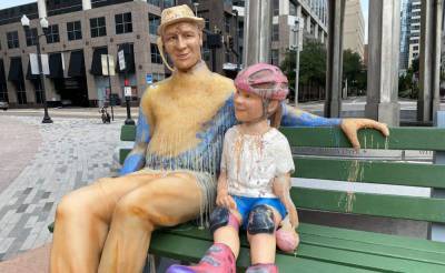 Here’s why these wax figures were left to melt away in the Florida sun - clickorlando.com - state Florida - county Hall - city Orlando, county Hall