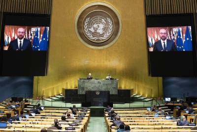 Under virus strain, Europe's leaders plea at UN for unity - clickorlando.com