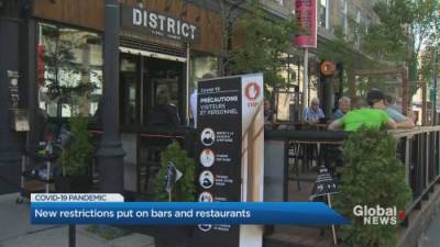 Miranda Anthistle - Bars, restaurants targets of new COVID-19 restrictions - globalnews.ca