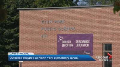 COVID-19 outbreak declared at Toronto elementary school - globalnews.ca