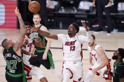 Gordon Hayward - Jaylen Brown - Daniel Theis - Celtics control second half, top Heat to win Game 5 in East - clickorlando.com - state Florida - county Lake - city Boston - county Buena Vista