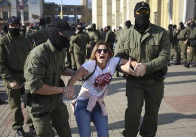 Scores arrested in protest against Belarus' president - clickorlando.com - Belarus - Soviet Union - city Minsk