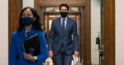 Justin Trudeau - Yves François Blanchet - Bloc Quebecois - COVID-19 aid bill expected to headline Parliament’s first full week - globalnews.ca