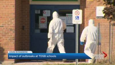 Coronavirus: Two COVID-19 outbreaks declared at TDSB schools - globalnews.ca