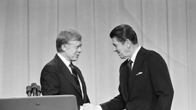 Jimmy Carter - Ronald Reagan - Presidential debates: The history of the American political tradition - fox29.com - Usa - Los Angeles - state Ohio - county Hall - county Cleveland