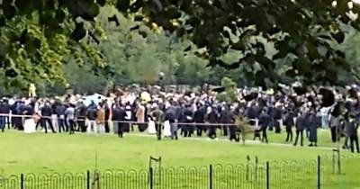 Police called after 'hundreds' of mourners turn up to funeral in breach of Covid rules - manchestereveningnews.co.uk