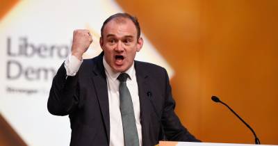 Boris Johnson - Ed Davey - Last-minute bid to end 'illegal discrimination' against disabled people in Covid law - mirror.co.uk