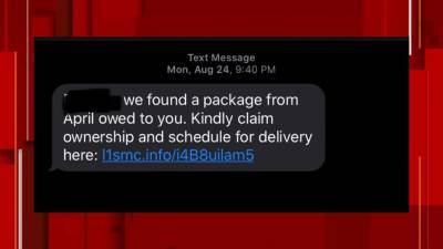 DO NOT CLICK: Scammers using ’package pending’ text to get your personal info, deputies say - clickorlando.com - state Florida - county Osceola