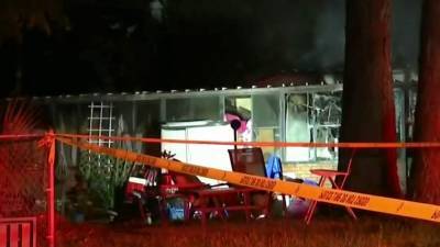 Man awakens to find woman on fire; Port Orange home destroyed in blaze - clickorlando.com - state Florida - county Orange