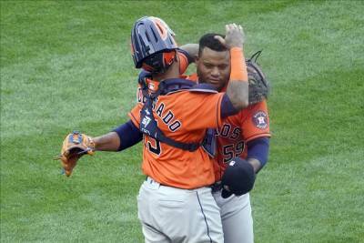 Dusty Baker - Michael Brantley - Astros win 4-1 in Game 1; Twins' record losing streak at 17 - clickorlando.com - state Minnesota - city Houston - city Minneapolis