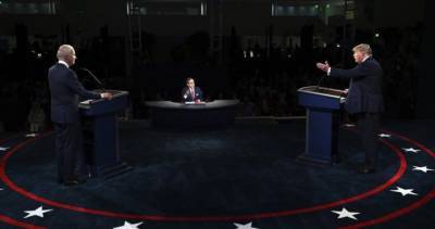 Donald Trump - Joe Biden - ‘Shut up man’: Trump, Biden clash, interrupt each other during U.S. presidential debate - globalnews.ca