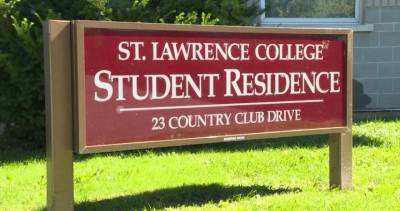 Home away from home as St. Lawrence College students in Kingston move into residence - globalnews.ca - city Kingston - county St. Lawrence