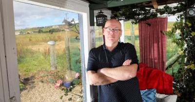 David Young - Scots care worker moves to greenhouse to protect family while working through coronavirus pandemic - dailyrecord.co.uk - Scotland - county Highlands