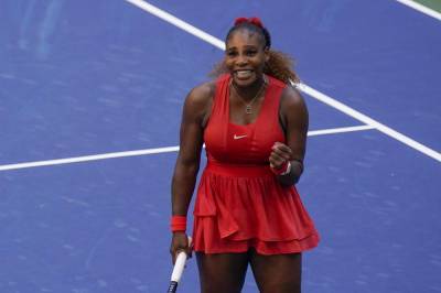 Serena Williams - Maria Sakkari - The Latest: Serena Williams in 4th-round action at US Open - clickorlando.com - New York - Usa - county Williams - county Arthur