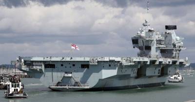 queen Elizabeth - Royal Navy aircraft carrier mission delayed after crew test positive for coronavirus - dailyrecord.co.uk - Scotland