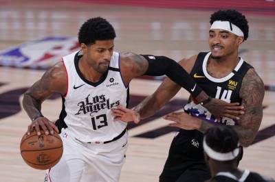 Paul George - George, Leonard lead Clippers to 113-107 win over Nuggets - clickorlando.com - Los Angeles - state Florida - county Lake - city Los Angeles - county George - county Buena Vista