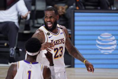 Anthony Davis - Russell Westbrook - Kyle Kuzma - LeBron, Rondo spark Lakers to 112-102 victory over Rockets - clickorlando.com - Los Angeles - state Florida - county Lake - city Houston - county Buena Vista