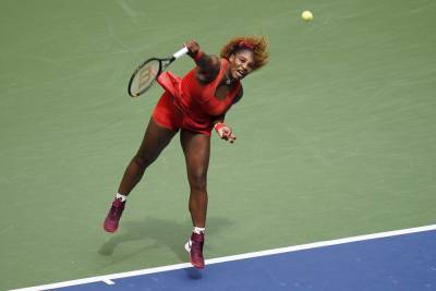 Serena Williams - The Latest: Williams drops 1st set of US Open quarterfinal - clickorlando.com - New York - Usa