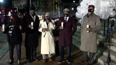 Ras Baraka - Newark mayor slams anti-maskers during vigil for COVID victims - fox29.com - county Hall - city Newark