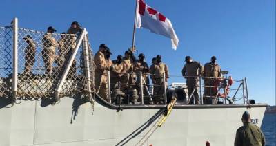 Families send off HMCS Halifax crew as ship embarks on 6-month NATO mission - globalnews.ca