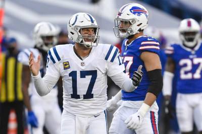 Frank Reich - Colts' comeback bid falls short in 27-24 loss to Bills - clickorlando.com - state New York - county Buffalo - county Park - city Indianapolis