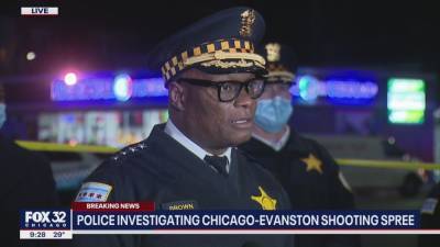 One man responsible for 3 random murders and other shootings in Chicago, Evanston, police say - fox29.com - state Illinois - city Chicago - county Hyde
