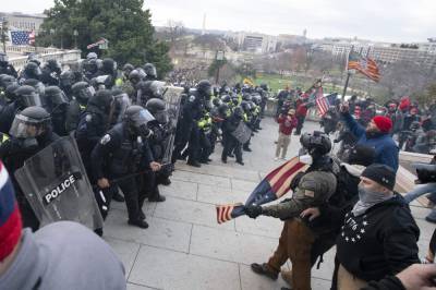 Capitol police were overrun, 'left naked' against rioters - clickorlando.com - Washington - city Washington