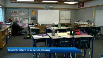 Sarah Offin - K-12 students in Alberta return to in-person learning - globalnews.ca
