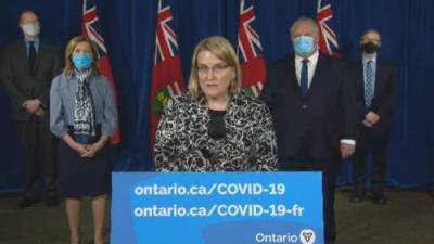 Sylvia Jones - Coronavirus: Ontario solicitor general warns enhanced enforcement under new emergency order - globalnews.ca